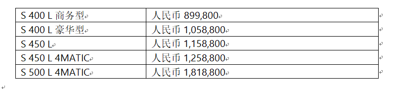 世界，尽在于心  全新梅赛德斯-奔驰S级轿车上市