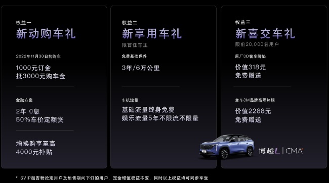 比预售价便宜5000块，吉利博越L正式上市！
