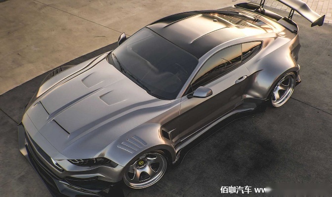 福特野马Shelby Super Snake渲染图.png