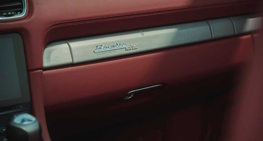 不到10万美元 718 Boxster 25周年版官图发布