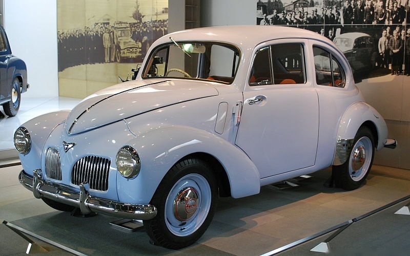 二战后丰田首款乘用车-toyopet sa-爱卡汽车爱咖号