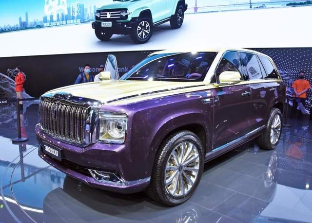 坦克800最新路试谍照 全尺寸豪华SUV 国产“库里南”