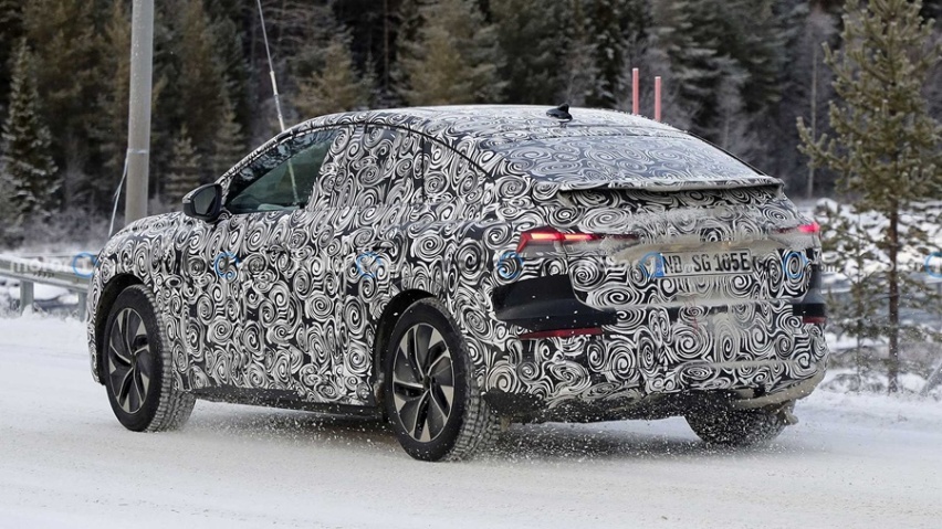 明年或将入华  奥迪Q4E-Tron Sportback测试谍照曝光