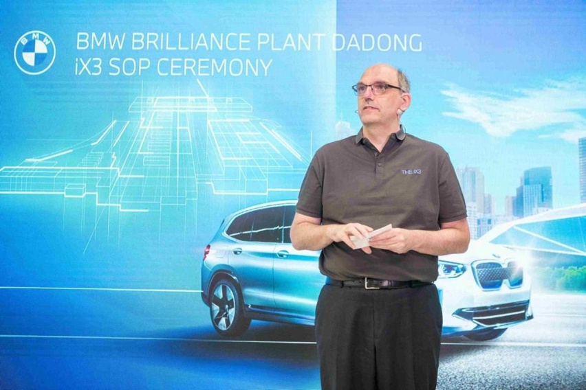 以全球品质造世界车型 创新纯电动BMW iX3沈阳正式下线
