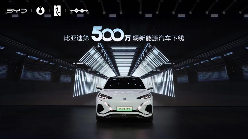 500万！全球首家新能源车企达成这一里程碑