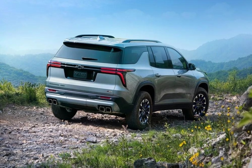 美式中大型SUV 新款雪佛兰Traverse首次亮相