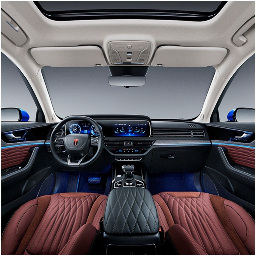 2022款红旗HS5，中国首款豪华B级SUV