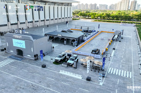 比亚迪智能化街区亮相天津五一车展