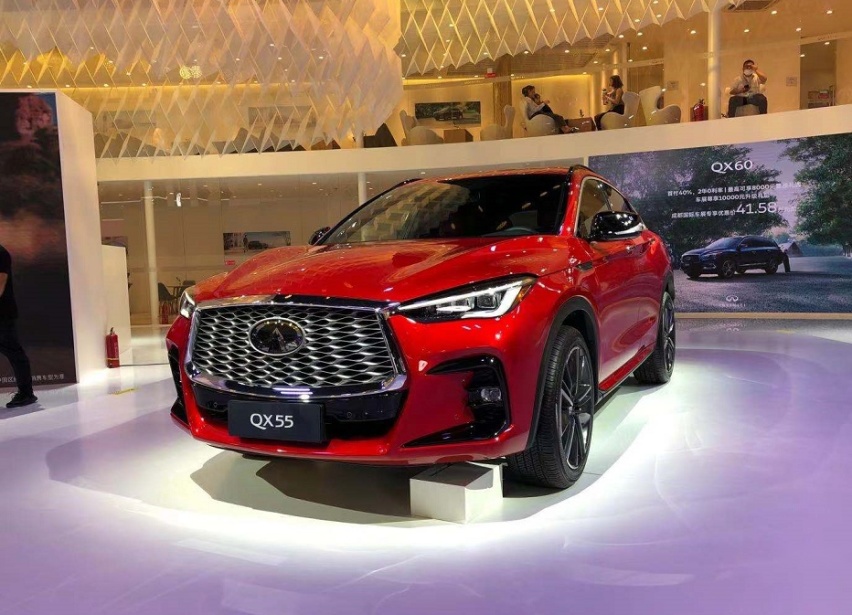 【成都车展】轿跑范儿来袭，QX55亮相，英菲尼迪：还记得我吗？