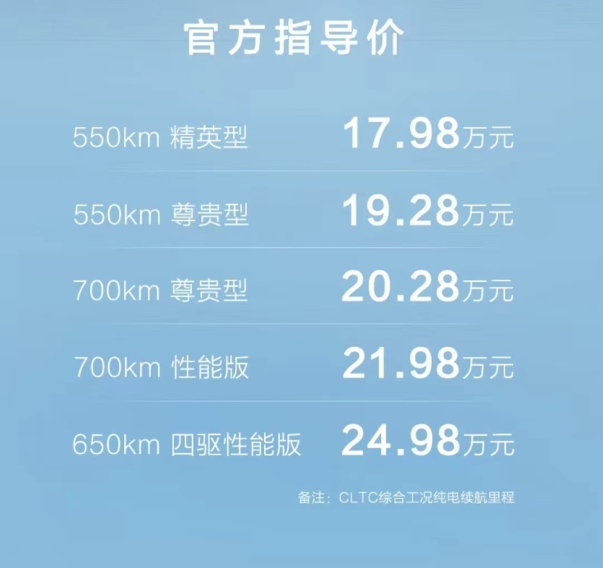 电比油低再出击，比亚迪海豹荣耀版车型上市，17.98 万元起