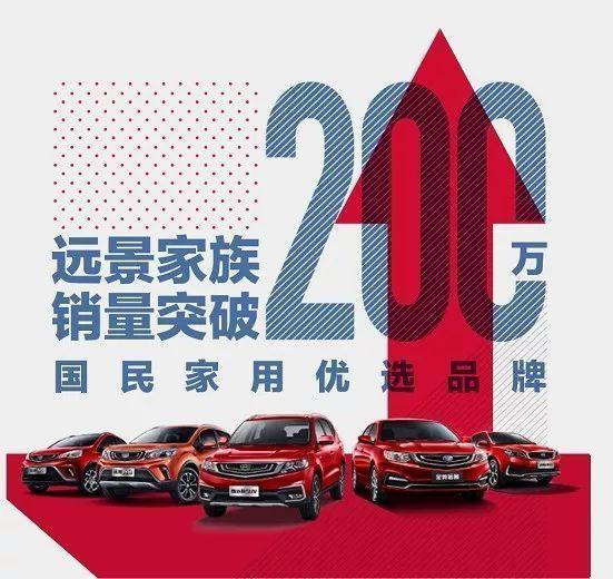 销量突破200万，吉利远景如何成为入门级国民首选？