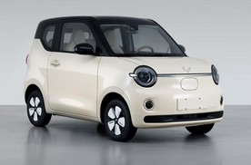 接娃神器五菱宏光MINI EV再迎更新，换装圆灯