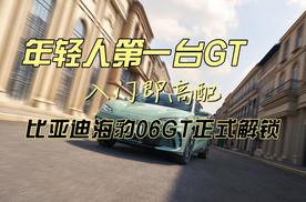 年轻人第一台GT 入门即高配 比亚迪海豹06GT正式解锁