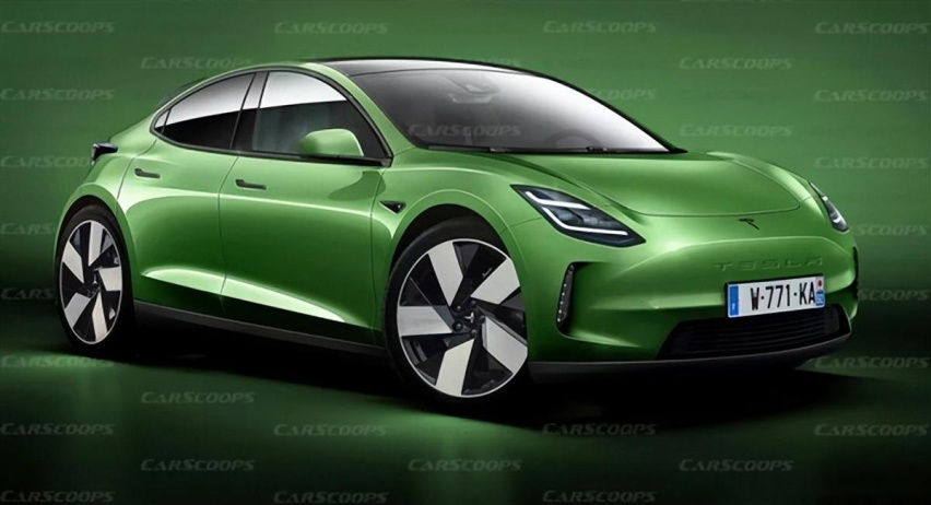 特斯拉“Model 2”实车现身，两厢小钢炮造型，或低于18万元？