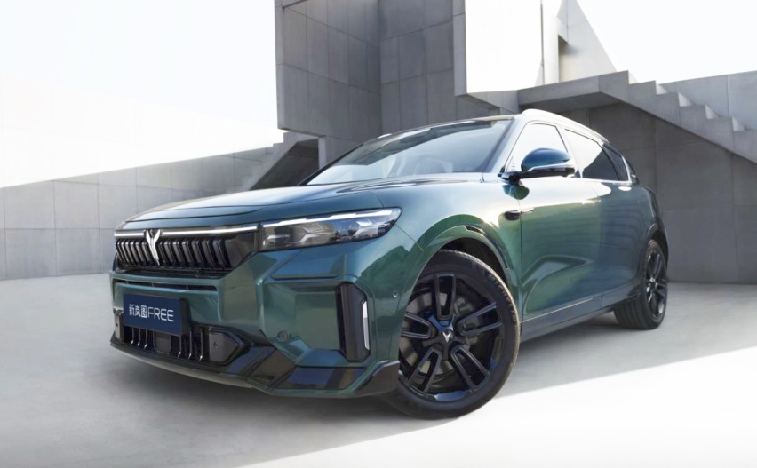2024款岚图FREE，新型东安1.5T增程器，百度Apollo辅助驾