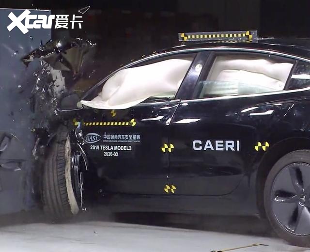 特斯拉Model3中保研碰撞成绩公布，国产之后到底有没有缩水？