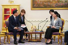 泰国总理会见长安汽车朱华荣 祝贺罗勇工厂投产