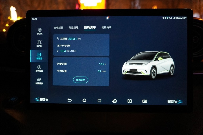 ​比亚迪海豚续航实测，磷酸铁锂电动车冬季竟然不拉胯
