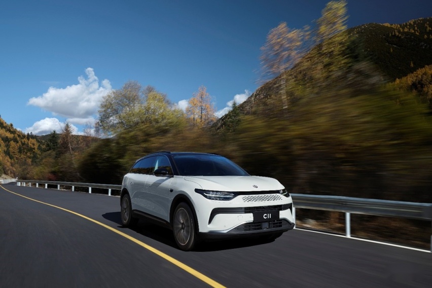 综合续航超1000km  零跑C11增程版今天上市