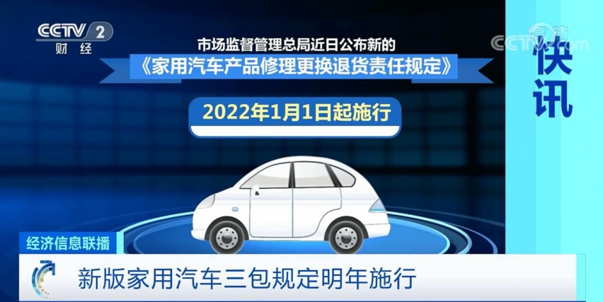 2022年汽车三包新规定，7天内免费退换，服务费和加装费也能退！