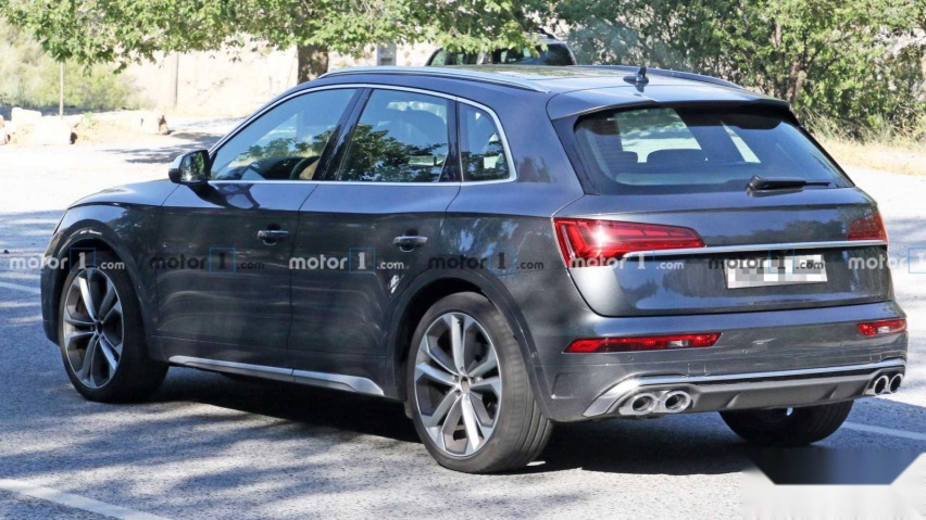 V6+四驱，最大功率354马力，21款奥迪SQ5无伪谍照曝光