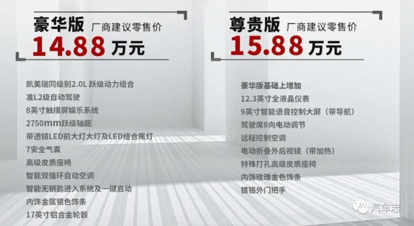 加长50毫米就能卖贵两万？凌尚是否对得起“小号凯美瑞”之称