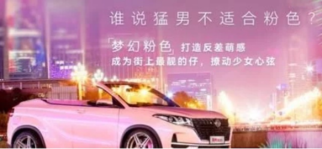 东风硬核改造，敞篷SUV梦幻粉来袭！或成史上最便宜敞篷车！