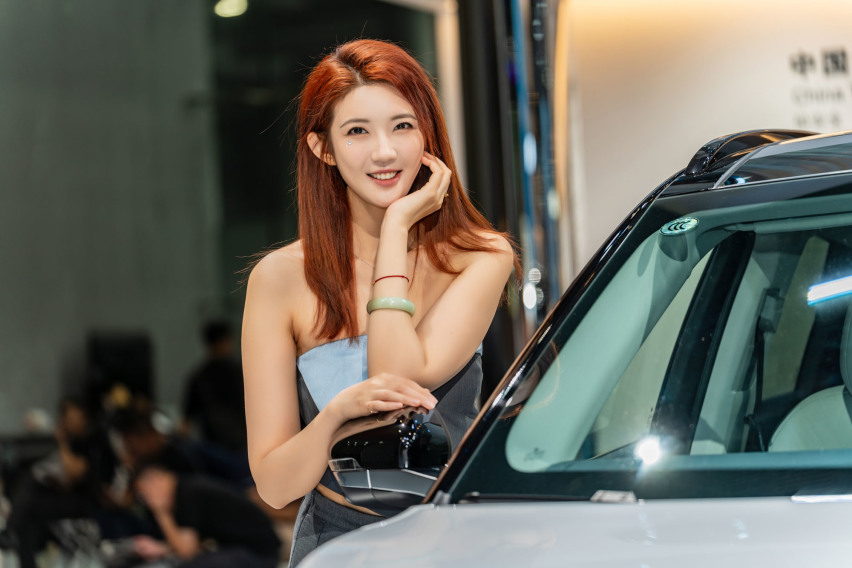 2024广州车展小姐姐大合集！是真男人就坚持到最后一张！