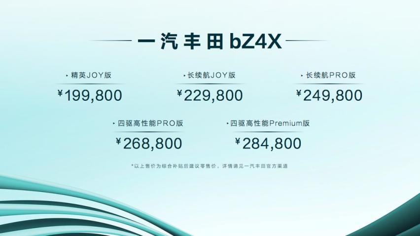厚积薄发高起点开局，bZ系列为一汽丰田“新千万”时代而来
