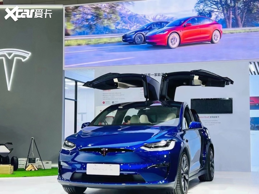 特斯拉model3焕新版闪耀合肥国际车展