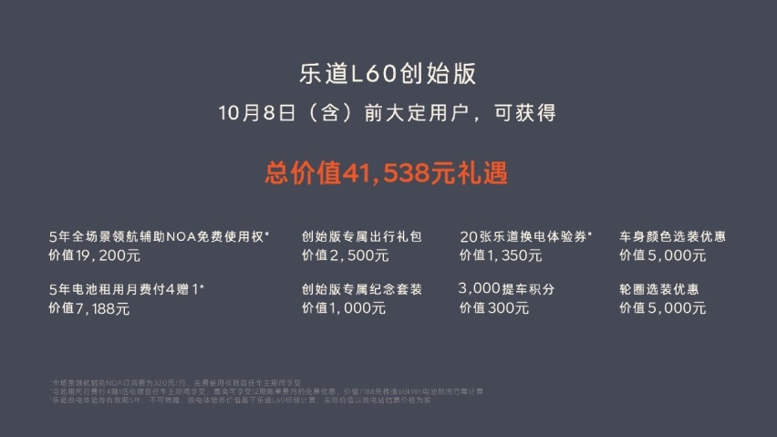 重塑主流家用车价值标准 乐道L60正式上市20.69万元起