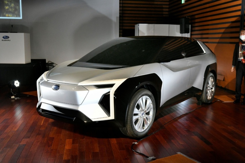 斯巴鲁发布首款纯电SUV，暂无中国市场计划
