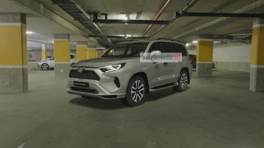 丰田全新SUV曝光，是全新普拉多，还是“大号RAV4”？