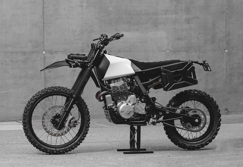 3D打印与改装文化的碰撞 本田NX650精致的重生