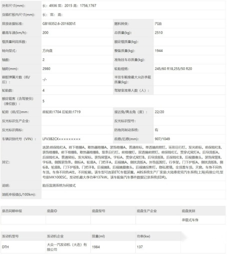 小号揽境？一汽–大众全新SUV实车图曝光，有望年前上市