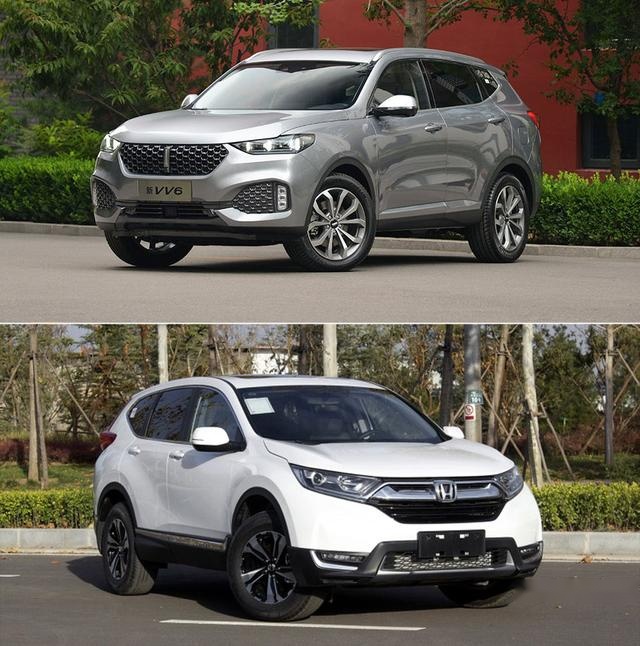 踏青季还差一台SUV，VV6对比CR-V，20万内选谁靠谱？