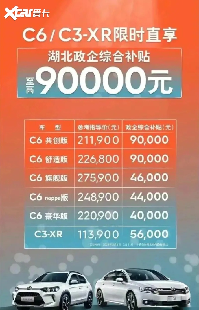 2023血战拉开帷幕！补贴大战开启，雪铁龙降9万，日系齐降6万