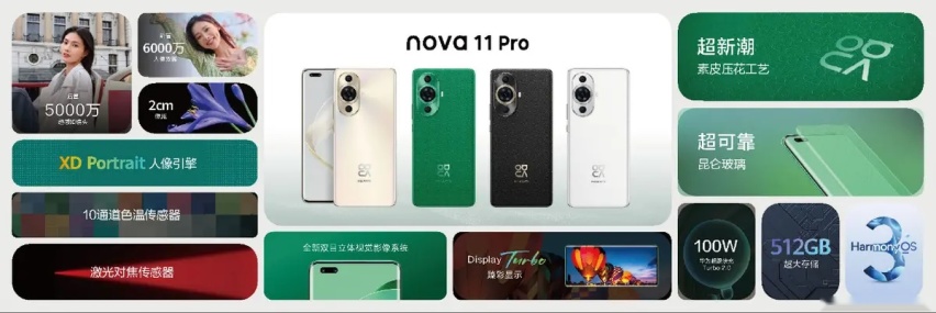【e汽车】多款新品亮相！一文看懂nova 11系列及全场景新品发布会