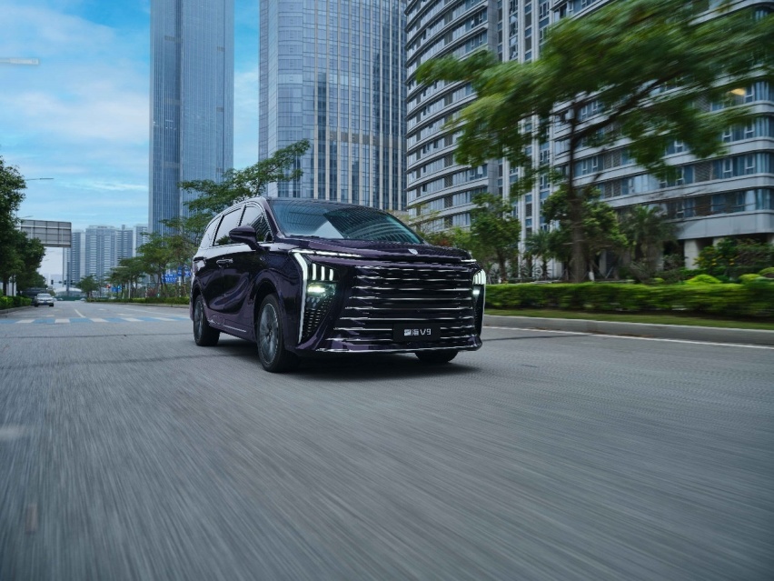 “风行星海”正式发布！豪华新能源MPV 星海V9全球预售