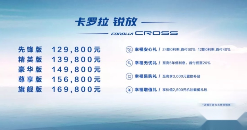 卡罗拉 锐放，为量产幸福而来 | 新车