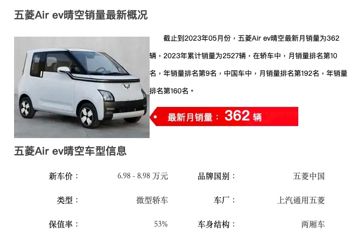 为什么五菱的神车又卖不动了？
