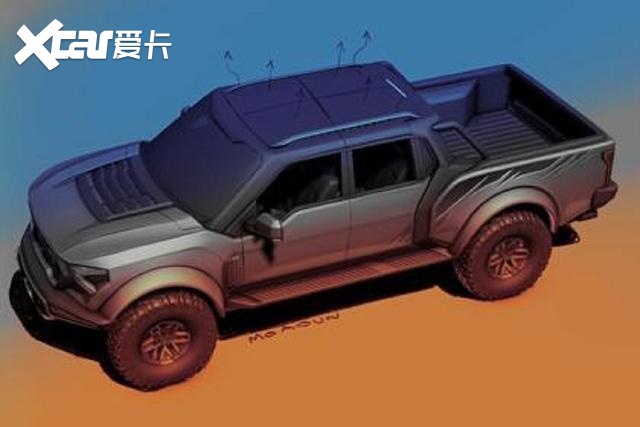 号称“北美长城皮卡”，全新设计图一出，未来销冠稳了
