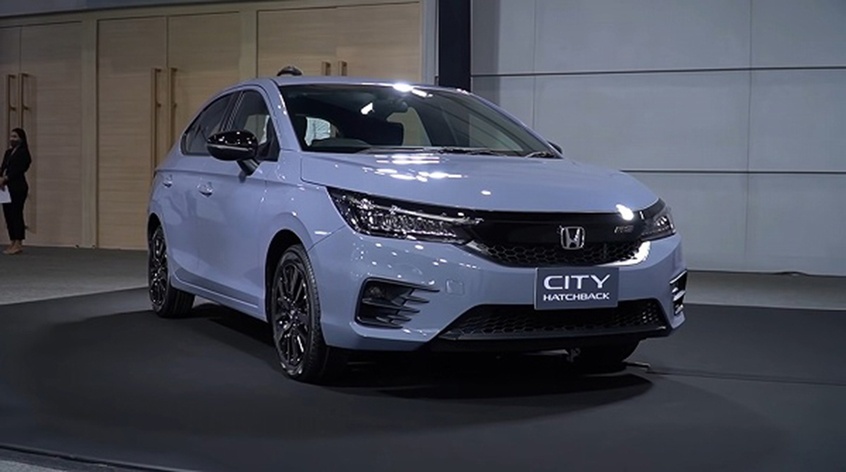全新本田City Hatchback实车 搭载1.0T发动机