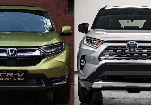 20万级合资SUV对比，全新一代RAV4与CR-V你更看好谁