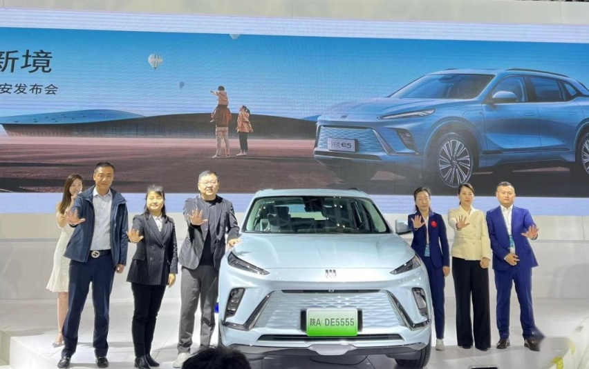 越级大五座智电SUV 20.89万元起别克ELECTRA E5西安上市