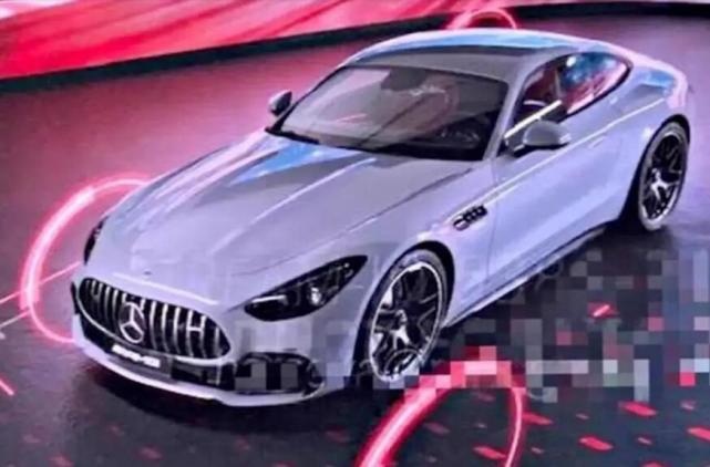 长车头双门大奔，配强悍2.0T插混系统！全新奔驰AMG GT外观图曝光