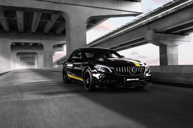 秉承赛道基因，奔驰AMG C63暗夜特别版上市