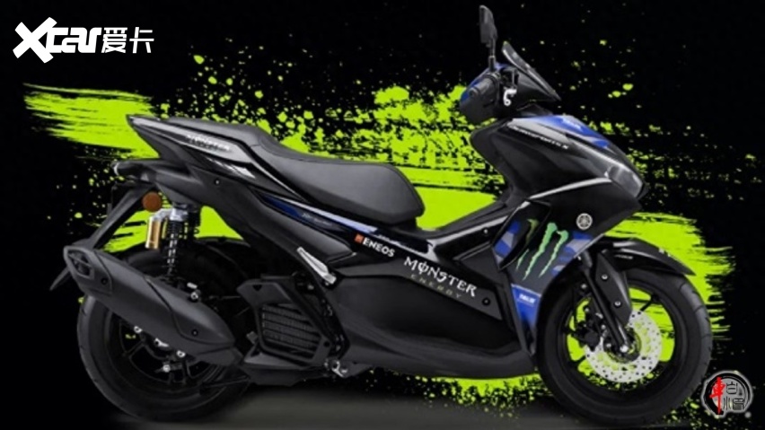 新车|雅马哈aerosports x魔爪版运动涂装 nmax运动座椅-爱卡汽车爱咖