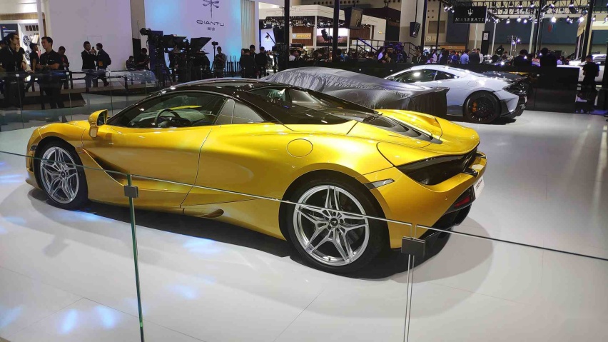 2019年广州车展：迈凯伦720S Spider实车