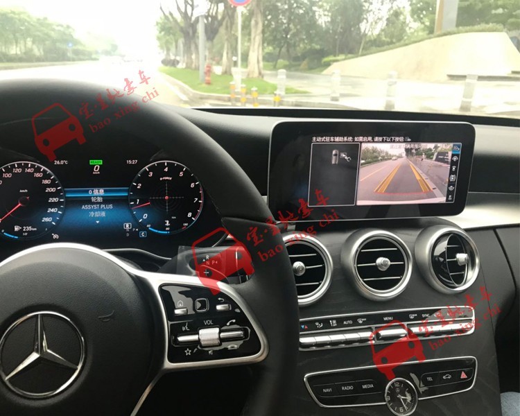 2019款奔驰C260改装原厂360全景你用过吗？